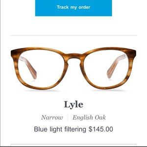 Warby Parker Lyle Blue Light Glasses
